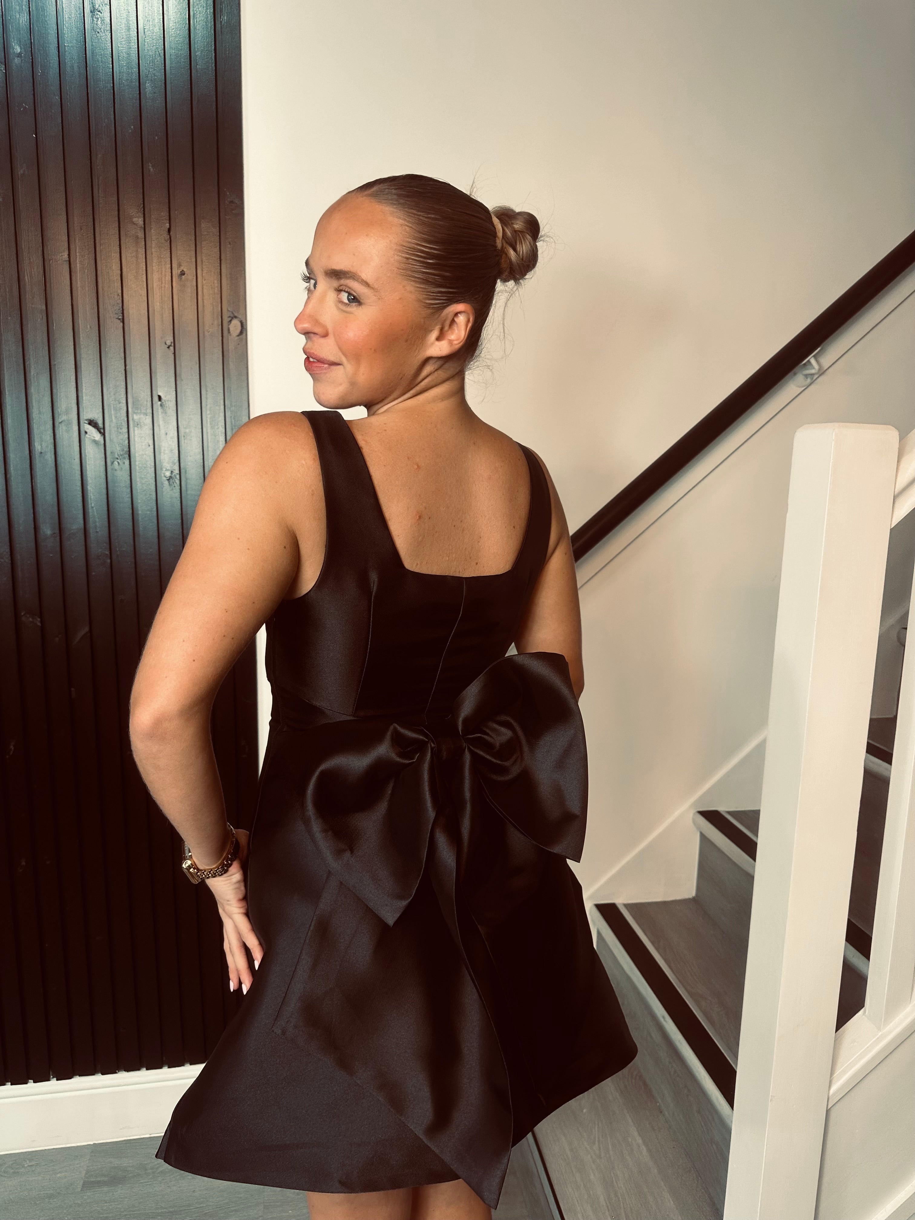 Bow Detail Mini Dress